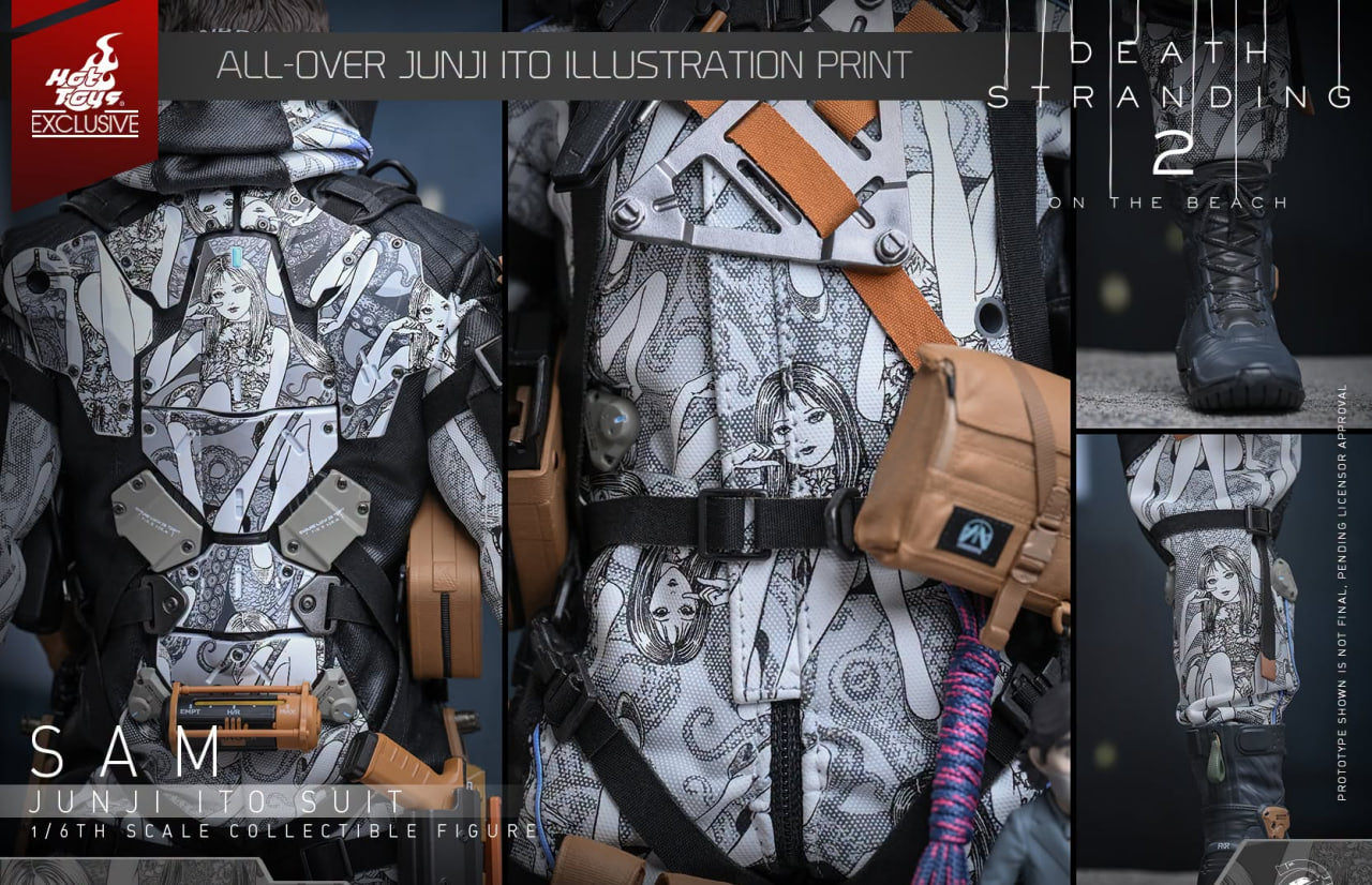 Preorder🔥Hot Toys VGM89 Death Stranding 2: On the Beach Sam (Junji Ito Suit) 1/6th scale Collectible Figure