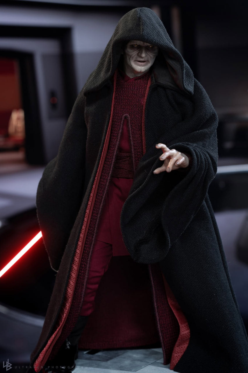 READY🔥Hot Toys MMS805 Star Wars: Episode III Revenge of the Sith 1/6 Palpatine (Darth Sidious) Collectible Figure