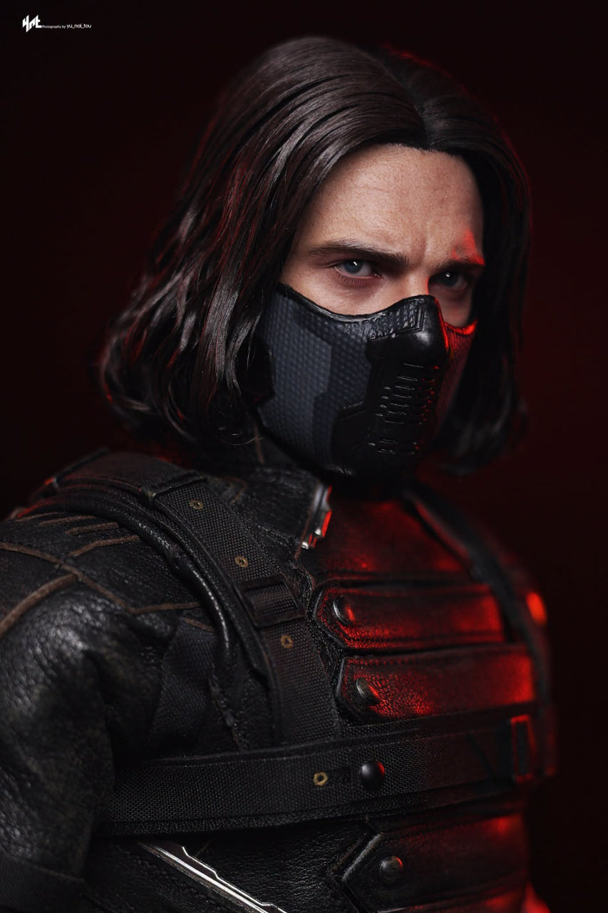 READY🔥Hot Toys MMS790AEB Captain America: The Winter Soldier 1/6 Winter Soldier (Artisan Edition) (Special Edition)